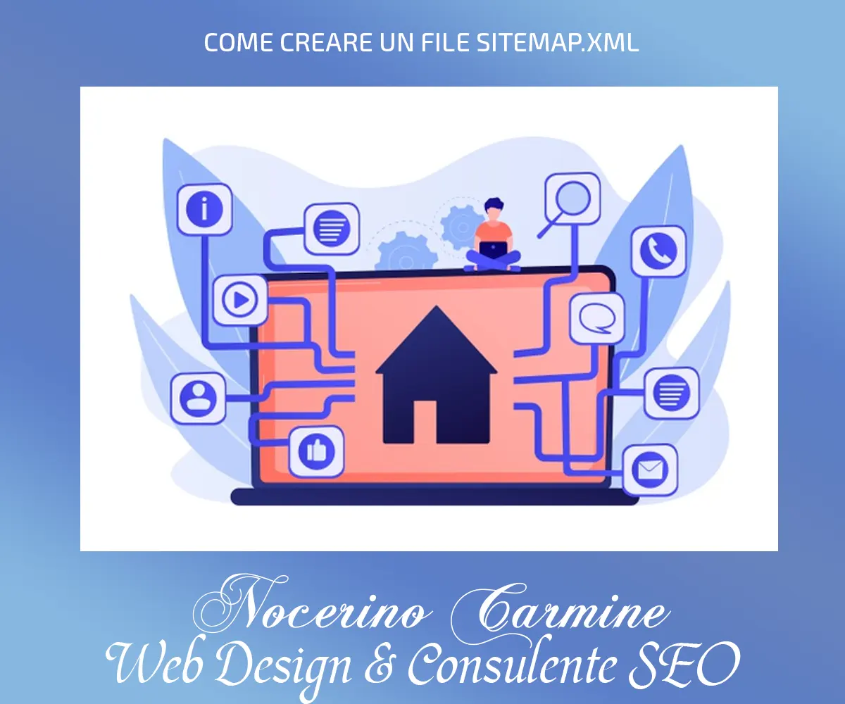 CREARE FILE SITEMAP XML
