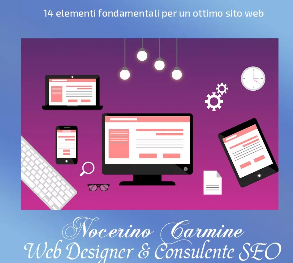 14 elementi fondamentali per un ottimo sito web