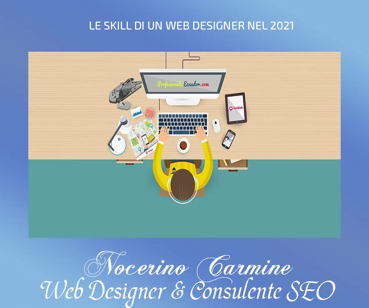 LE SKILL DI UN WEB DESIGNER NEL 2021