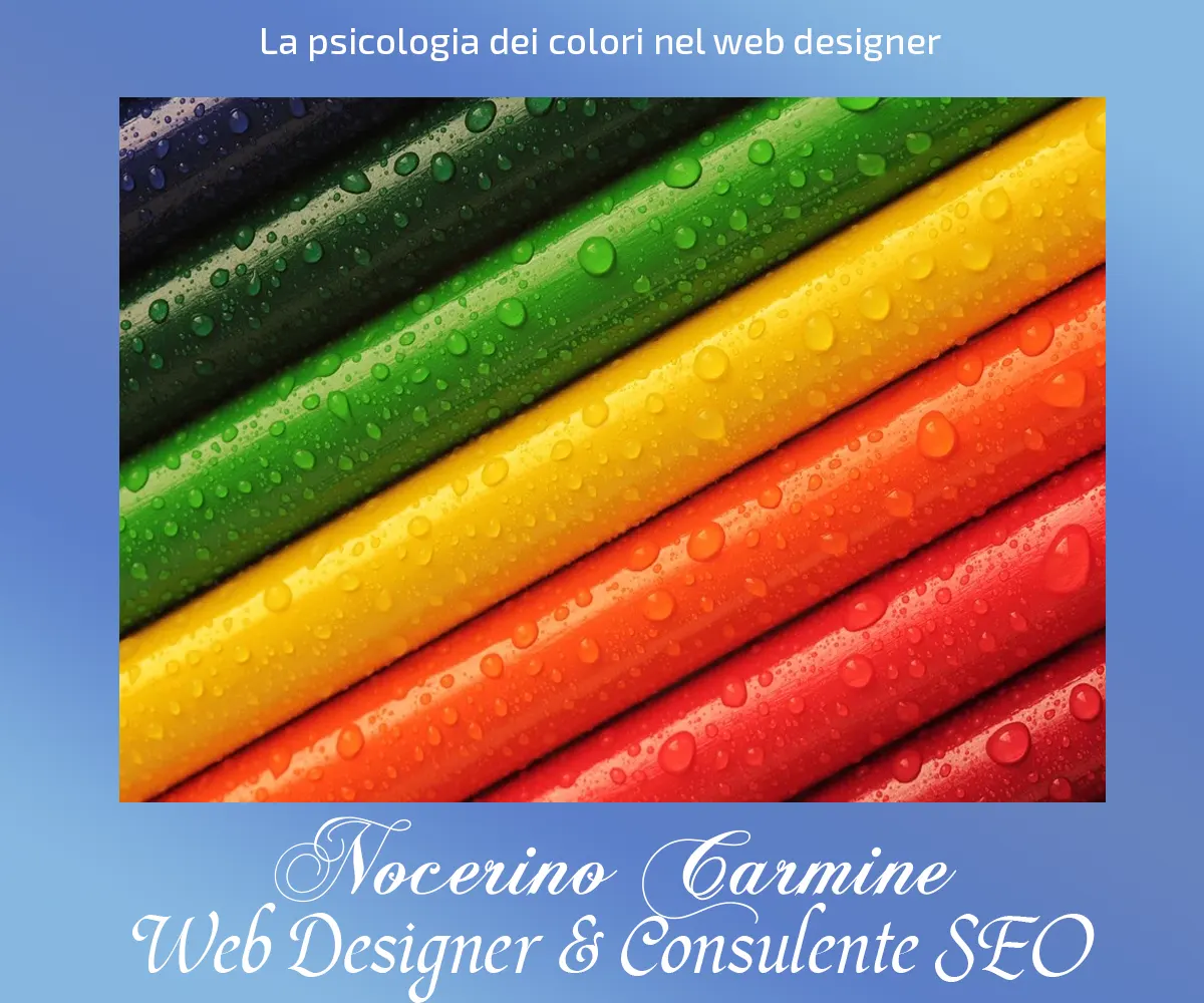 La psicologia dei colori nel web designer