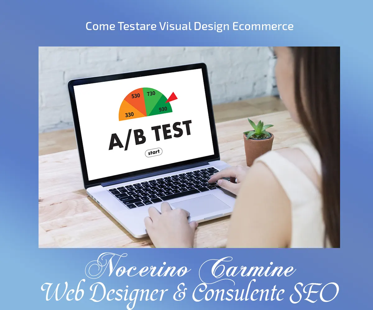 testare visual design ecommerce