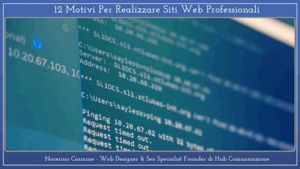 Motivi Per Realizzare Siti Web Professionali