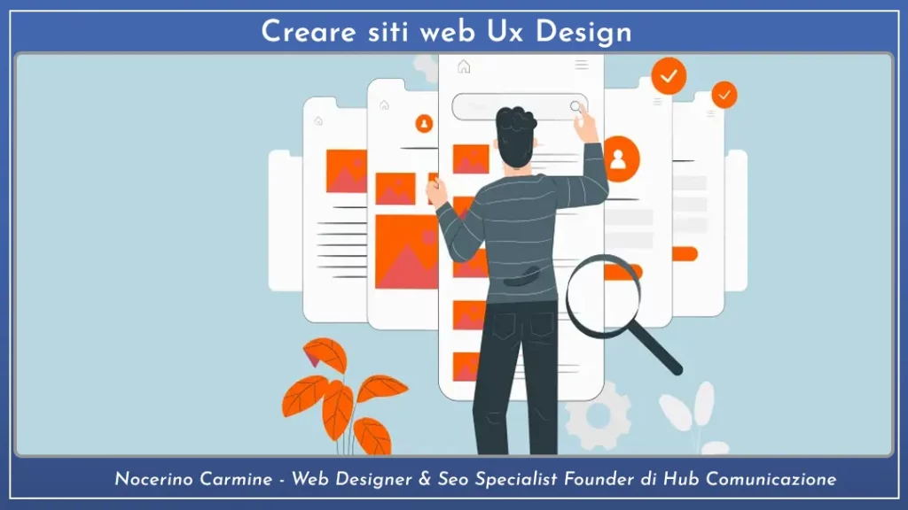 creare siti web ux design