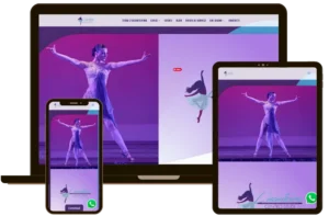 portafolio -sito web per scuola danza lincantesimo -